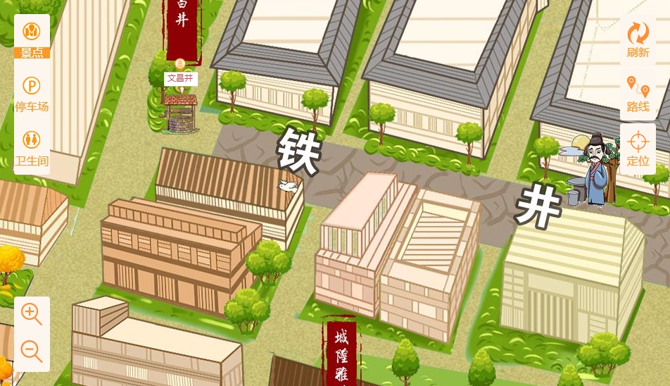 临澧智慧景区：手绘地图与语音导览的完美融合