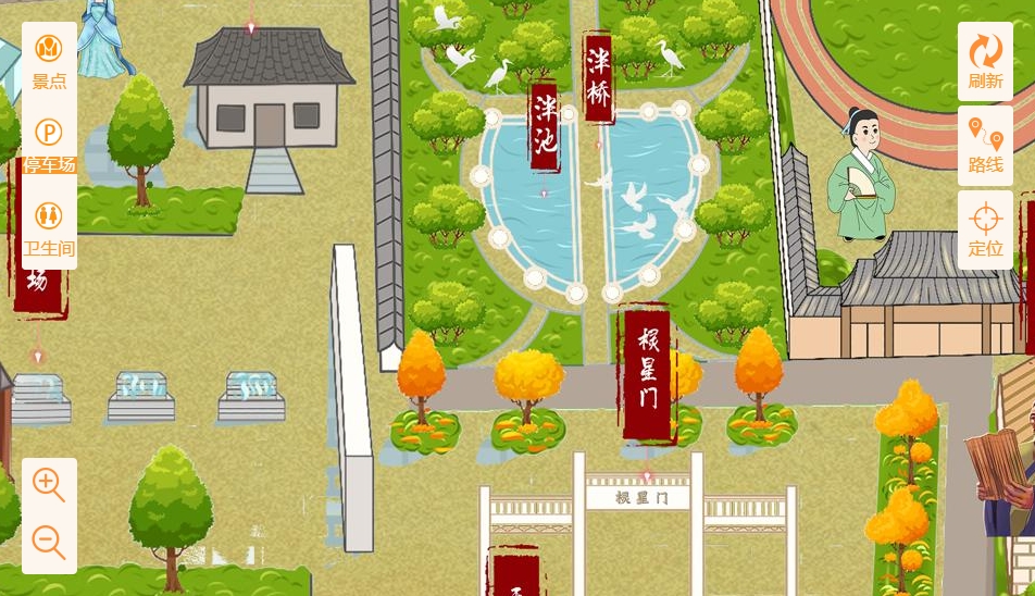 临澧手绘地图景区语音讲解导览系统：智慧景区建设的基石